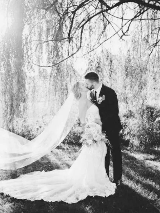 a couple shot at a wedding by wedding planner, Bretta Thompson